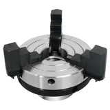 HAowosi 3 inch 3 jaw Wood Lathe Chuck With MT-1 and MT-2 Arbor Shank,Self-Centering Lathe Chucks for Woodturning with 1 x 8TPI Thread,for Woodworking HAowosi