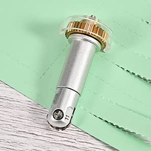 Basic Perforation Blade Tip 11 + QuickSwap Housing for Cricut Maker/Maker 3, Premium Carbide Perforation Blade, 2.5 mm Teeth / 0.5 mm Gaps, Original Aleybloodes