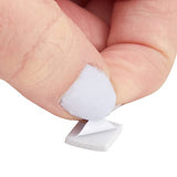 Juvale 12 Pack Small White Adhesive Foam Squares 3D Effect for DIY Crafts, Decoration, Greeting Cards, Scrapbooking, Dual-Adhesive Mounts, Backing Juvale