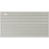 VEVOR Slatwall Panels, 4 ft x 1 ft Gray Garage Wall Panels 12"H x 48"L (Set of 2 Panels), Heavy Duty Garage Wall Organizer Panels Display for Retail VEVOR