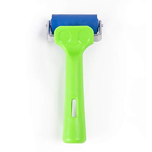 LifeGrip Rubber Brayer Roller - 2 inch/5 cm Wide - Ideal for Car Sound Deadening, Mats, Deadener Insulation, Construction, Masonry, Stamping, Anti LifeGrip Stay on Track