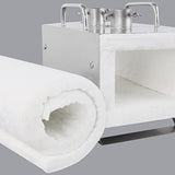 Lyrufexon Ceramic Fiber Insulation, 24"x15.7"x1" Thick, 2600F Fireproof Insulation Blanket for Wood Stove Baffle, Fireplace, Pellet Stove, Chimney, Lyrufexon