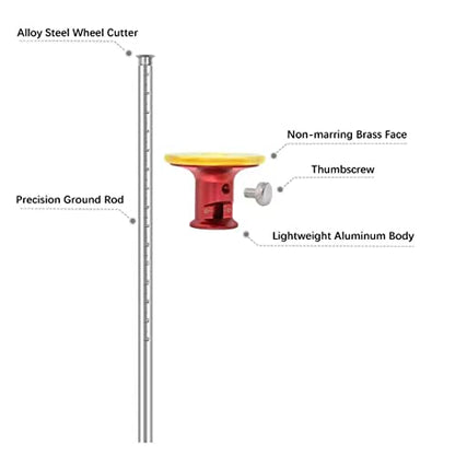YOSELIN Wheel Marking Gauge,2 Wheel Cutter,Orking Gauges,Marking Guide Wood Marking Knife Woodworking Scribing Tools Dovetail Guide Woodworking - WoodArtSupply