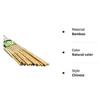 Mininfa Natural Bamboo Stakes 4 Feet, Eco-Friendly Garden Stakes, Plant Stakes Supports Climbing for Tomatoes, Trees, Beans, 25 Pack Mininfa