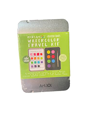 Mini Art Watercolor Traveling Kit WoodArtSupply