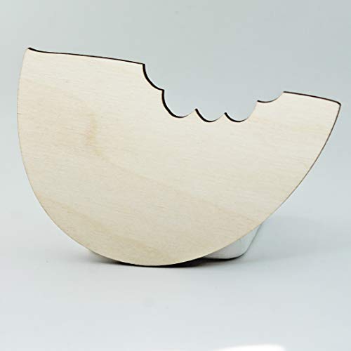 6-Pack Watermelon with or without Holes Unfinished Wood Cutout DIY Crafts Door Hanger Ready to Paint Cut Out Birch Plywood All Sizes Texan Wood Crafts