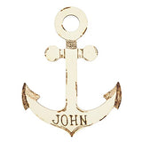 12 Pack Unfinished Wooden Anchors for Crafts, Nautical Wood Cutouts for DIY Projects, Nautical Decor (11.6 x 8.8 in) Genie Crafts