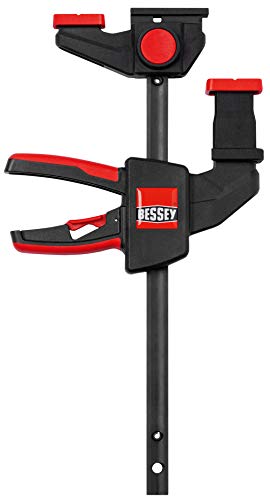 BESSEY EZR-SET, 6 In., One Hand Table/Track Clamp, Multi-Use