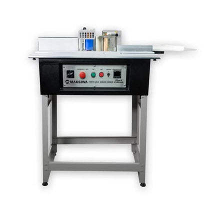 Maksiwa Portable Edgebander CBC.E Black Edition - Hot Melt System - Pellet Low Temperature Glue - Edgebanding Solution with 2-Year Warranty and Tech - WoodArtSupply