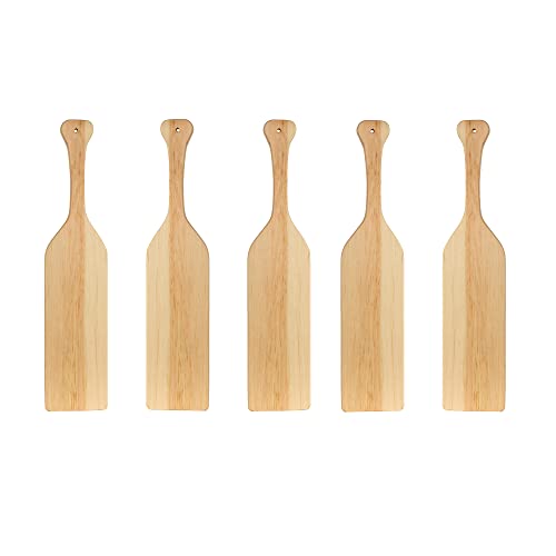 Walnut Hollow Wood Paddles for Arts, Crafts, Sorority, Fraternity & Home Decorating, 5-Pack - WoodArtSupply