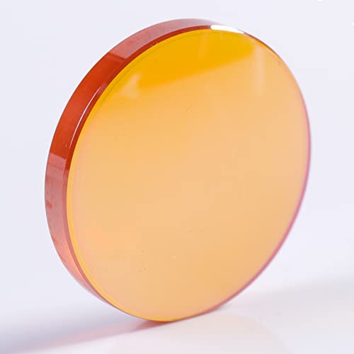 CNCOLETECH 18mm CO2 Laser Lens, Laser Mirror PVD ZnSe Focus Lens 101.6mm / 4" Focal for CO2 10600nm 10.6um Laser Engraver Cutting Cutter CNCOLETECH