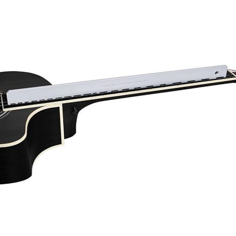Muzikion 4mm Thick Guitar Neck Notched Straight Edge, Professional Guitar Neck Maintenance Setup Tool, Luthiers Repair Tool for Gibson 24.75" Fender Muzikion