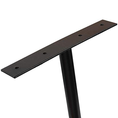 Ihomepark Overhead Garage Storage Hooks, Heavy Duty Ceiling Mounted Garage Utility Hanging Rack for Lumber Bike Tools, Black Ihomepark