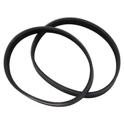 Homhelar 135J6 Planer Drive Belt for Delta 22-540 22-546 TP300 Ryobi AP10 AP-12 Craftsman (2/Pack) - WoodArtSupply