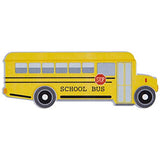 School Bus Painted Wood Shape for Arts and Crafts Woodpile Fun!