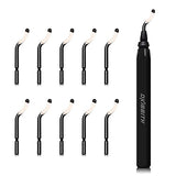 Deburring Tool Set 11 Pieces of High Speed Steel Rotary Burr Removal Blades, Ideal for Deburring Tool,1 Black Handle DKIBBITH