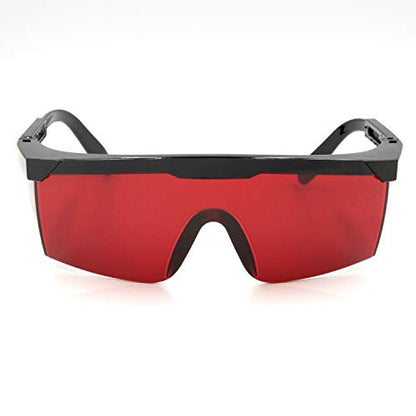 GOSONO 2 SET Goggles Laser Safety Glasses 190nm to 540nm Laser protective eyewear With Velvet Box (2pcs Red) - WoodArtSupply