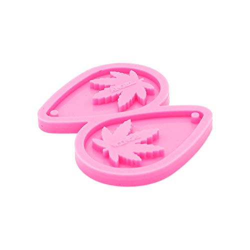 Small Leaf Shape Earring Silicone Molds for Making Resin Jewelry Epoxy Resin Molds Earring Jewelry Resin Silicone Casting Molds for DIY Women Angel Wings