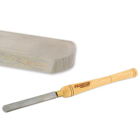 Hurricane Turning Tools, HTT-104, High Speed Steel, 3/4" Round Nose Scraper for Woodturning Hurricane Turning Tools