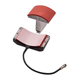 FAJIA Heat Press Hat Attachment, Hat Cap Press Mat Pad Heating Transfer Attachment Silica Gel 5.5x3 Inch 220V for Heat Press Machine Hat Heating FAJIA