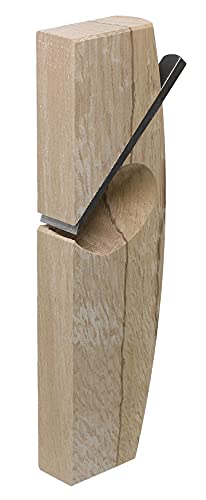 KAKURI Router Plane Handheld 21mm 53/64", Japanese Hand Plane KANNA Woodworking Groove Making Tool, Razor Japanese Steel Blade & Oak, Made in JAPAN KAKURI
