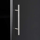 Prepac Elite Functional 9-Piece Garage Cabinets and Storage System Set A, Simplistic Garage Closet Shop Cabinets 24" D x 112" W x 89" H, Black, Prepac