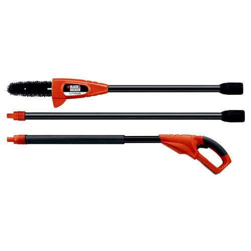 BLACK+DECKER 20V Max Pole Saw for Tree Trimming, Cordless, with Extension up to 14 ft., Bare Tool Only (LPP120B) BLACK+DECKER