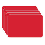 PINGEUI 100 Pcs Metal Business Cards Blanks, 0.45mm Thick Sublimation Aluminium Alloy Business Cards, Double-Side Printable Name Card for Customer, PINGEUI