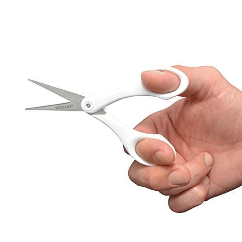 Westcott 00502 Die Cutting Crafting Tools Set with Crafting Tweezers, Detail Scissors, XL Scraper and Weeder Tool, 4 Piece Westcott