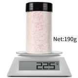 ANGXILIN Holographic Chunky Glitter, 190g/6.7oz Chunky and Fine Mixed Craft Glitter, Bulk Laser Sequin Glitter for Face Body Nail Art,Epoxy Resin ANGXILIN