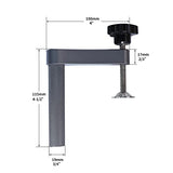 RUITOOL Bench Dog Clamp,3/4"（19mm) Holdfast Dog Hole Clamp,Adjustable MFT Table Stainless Steel Hold Down Clamps for Woodworking Tools - 2 Pack RUITOOL