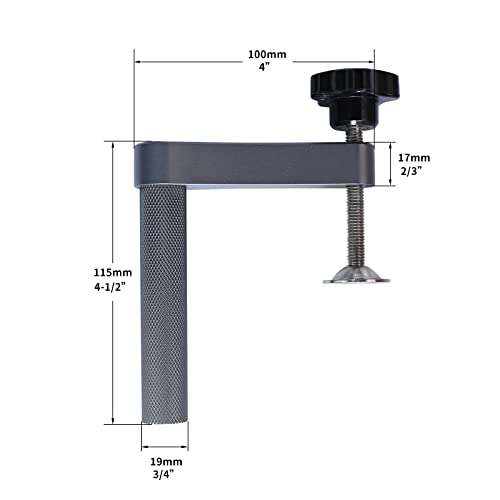 RUITOOL Bench Dog Clamp,3/4"（19mm) Holdfast Dog Hole Clamp,Adjustable MFT Table Stainless Steel Hold Down Clamps for Woodworking Tools - 2 Pack - WoodArtSupply