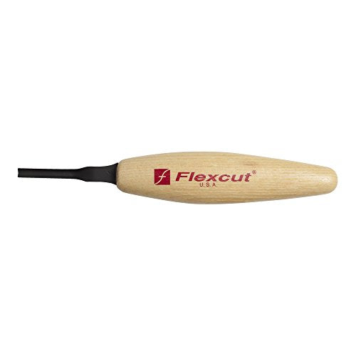 Flexcut Micro Sweep, Razor Sharp High Carbon Cutting Blade, 4 mm (MT22) FLEXCUT