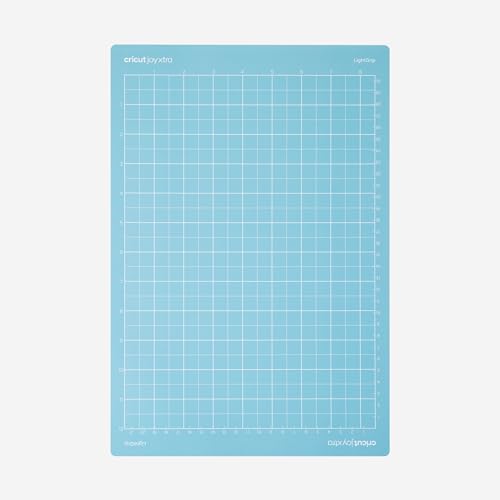 Cricut Light Grip Cutting Mat 8.5in x 12in, Reusable Cutting Mats for Crafts, Use with Printer Paper, Vellum, Light Cardstock & More, Blue - WoodArtSupply