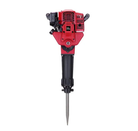 Two Stroke Demolition Jack Hammer Concrete Breaker Drill with Point and Flat Chisel WoodArtSupply