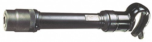 Ingersoll Rand Model 9001 Pneumatic Rivet Buster, 9-Inch Stroke, Swan Neck, Threaded barrel with Lock Clip Ingersoll Rand