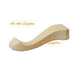 AirAds Dollhouse 1:12 Miniature Furniture Legs Chair Cabinet Table Stool Legs Unfinished Wood Air-Ads Supplies