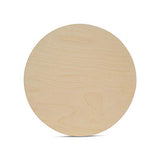 Wood Circles 10 inch,1/4 inch Thick, Birch Plywood Discs, Pack of 1 10 inch Unfinished Wood Circles for Crafts, Wood Rounds by Woodpeckers Woodpeckers