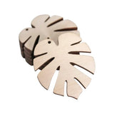 ALL SIZES BULK (12pc to 100pc) Unfinished Wood Wooden Laser Tropical Monstera Leaf Leaves Dangle Earring Jewelry Blanks Charms Shape Crafts Made in Texan Wood Crafts