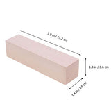Artibetter Building Blocks Basswood Carving Block Rectangular Wood Block Unfinished Wood Piece for DIY Crafts Projects Building Bricks ARTIBETTER
