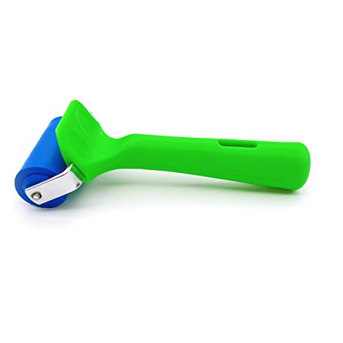 LifeGrip Rubber Brayer Roller - 2 inch/5 cm Wide - Ideal for Car Sound Deadening, Mats, Deadener Insulation, Construction, Masonry, Stamping, Anti LifeGrip Stay on Track