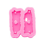 Shiny Glossy Puerto Rico Map Shape Silicone Resin Molds Handmade DIY Epoxy Silicone Molds Fashion Earring Bracelet Pendant Jewelry Making Resin Craft Angel Wings
