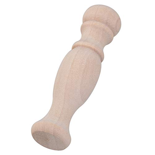 RDEXP 7.2x1.8cm Beech Unpainted Unfinished Wood Craft Spindles for Home Restaurant Decor Repair Decoration Set of 20 RDEXP