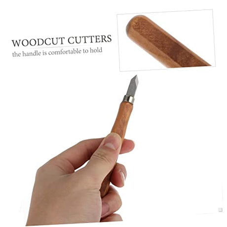 Housoutil 5pcs Woodworking Marking Knife Wood Sculpting Tools Detail Carving Knife Wooden Carving Chisels Carpenter Tools Specialty Tools Woodworking Housoutil