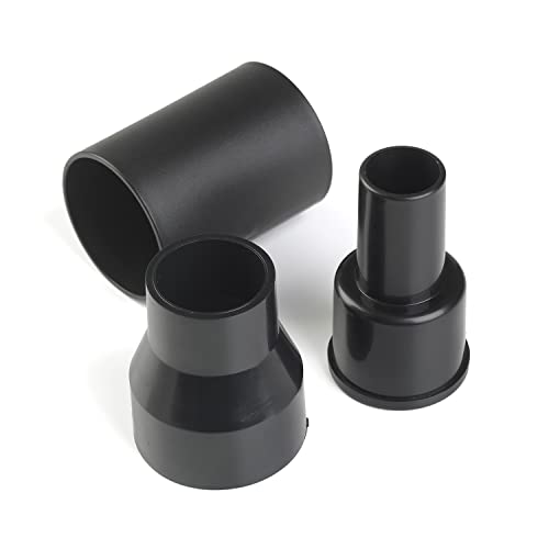 WORKSHOP Wet/Dry Vacs Vacuum Adapter WS25055A Wet/Dry Shop Vacuum Adapter Combo Kit for Wet Dry Vacuum Cleaners, Black WORKSHOP Wet/Dry Vacs