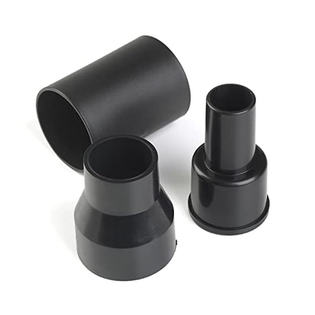 WORKSHOP Wet/Dry Vacs Vacuum Adapter WS25055A Wet/Dry Shop Vacuum Adapter Combo Kit for Wet Dry Vacuum Cleaners, Black WORKSHOP Wet/Dry Vacs