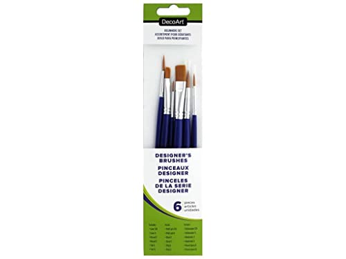 DECO ART Brush DECOART DSIGNR, Beginner Set - WoodArtSupply