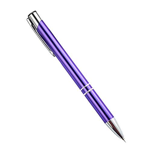 Weeding Pen for Vinyl Weeder Pen Tool Air Release Pin Pen Tool Stainless Steel Point Retractable Craft (Purple) aigHOMnE