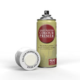 The Army Painter Color Primer Spray Paint, Brainmatter Beige, 400ml, 13.5oz - Acrylic Spray Undercoat for Miniature Painting - Spray Primer for The Army Painter