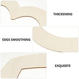 Healifty 4pcs Hollow Heart Wood Piece DIY Ornament Unfinished Heart Ornament Valentines Day Wood Heart Wood Heart Slices Wood Paint Heart Wedding Healifty